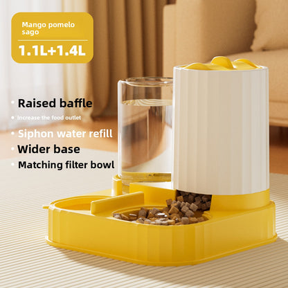 Automatic Pet Food and Water Feeder Bowl