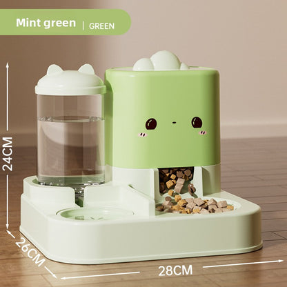 Automatic Pet Food and Water Feeder Bowl