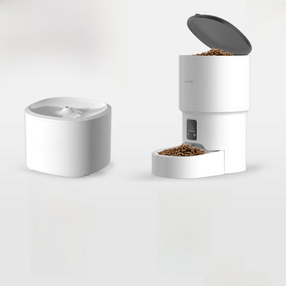 Automatic Pet Feeder with Water Dispenser Remote Control