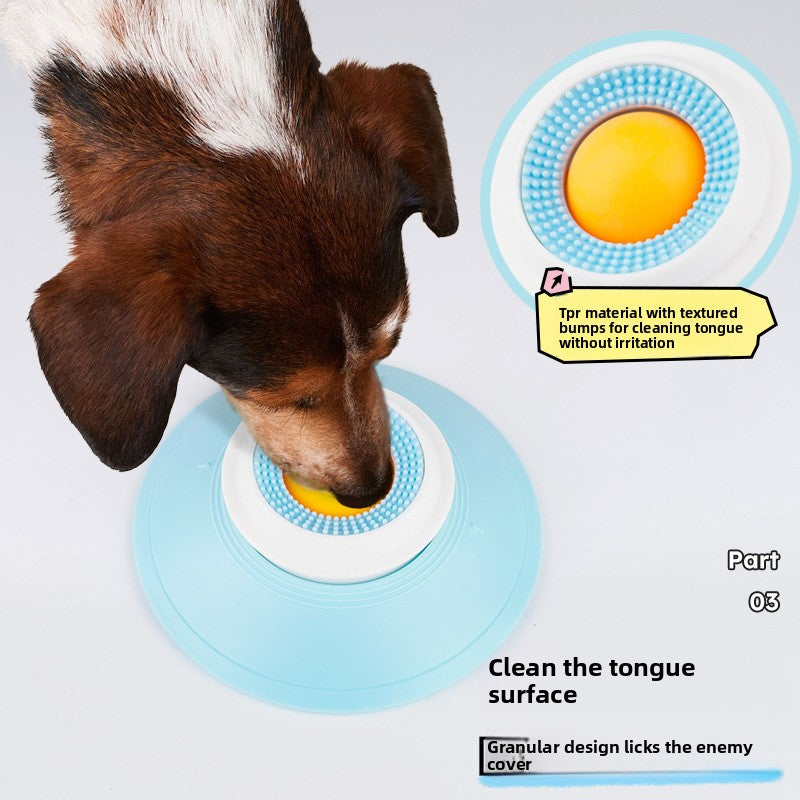 Dog toys with food dispensers