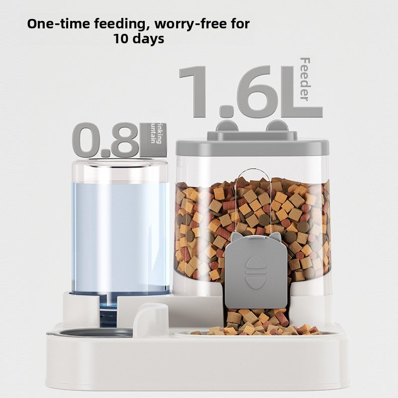Automatic Pet Food and Water Feeder Bowl