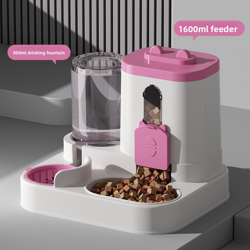 Automatic Pet Food and Water Feeder Bowl