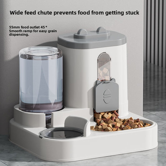 Automatic Pet Food and Water Feeder Bowl