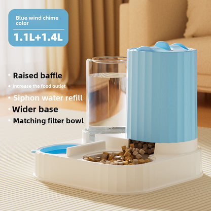 Automatic Pet Food and Water Feeder Bowl