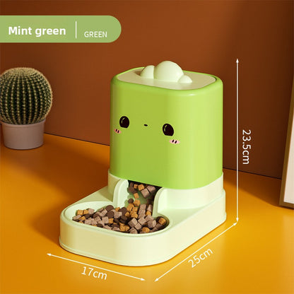 Automatic Pet Food and Water Feeder Bowl