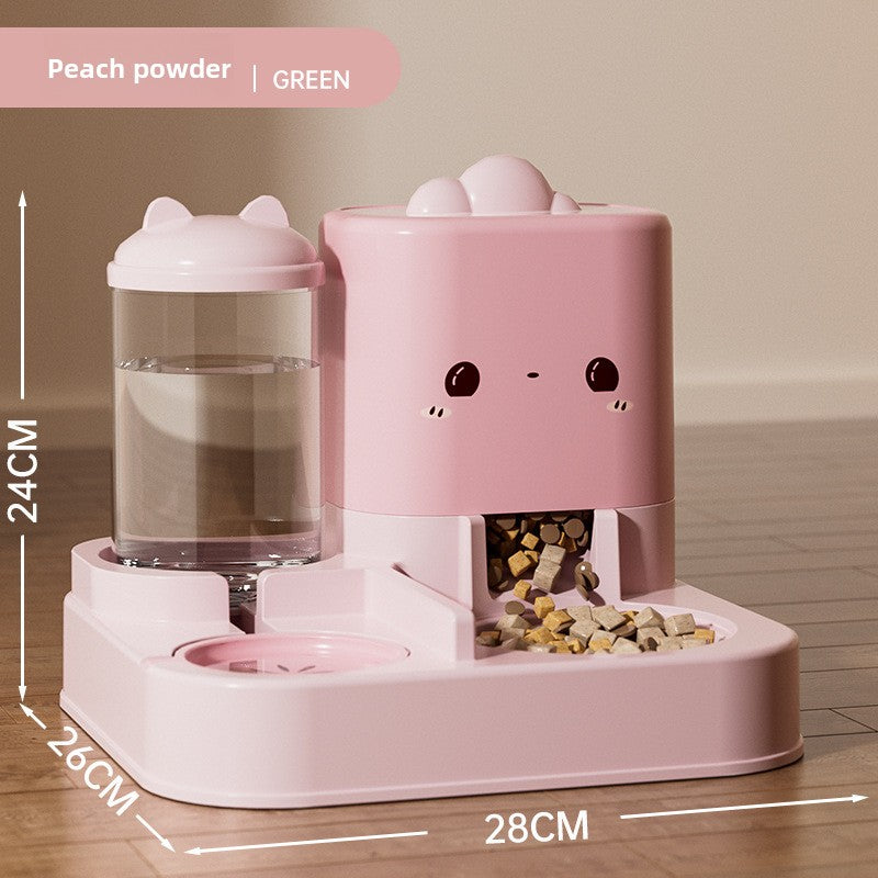 Automatic Pet Food and Water Feeder Bowl